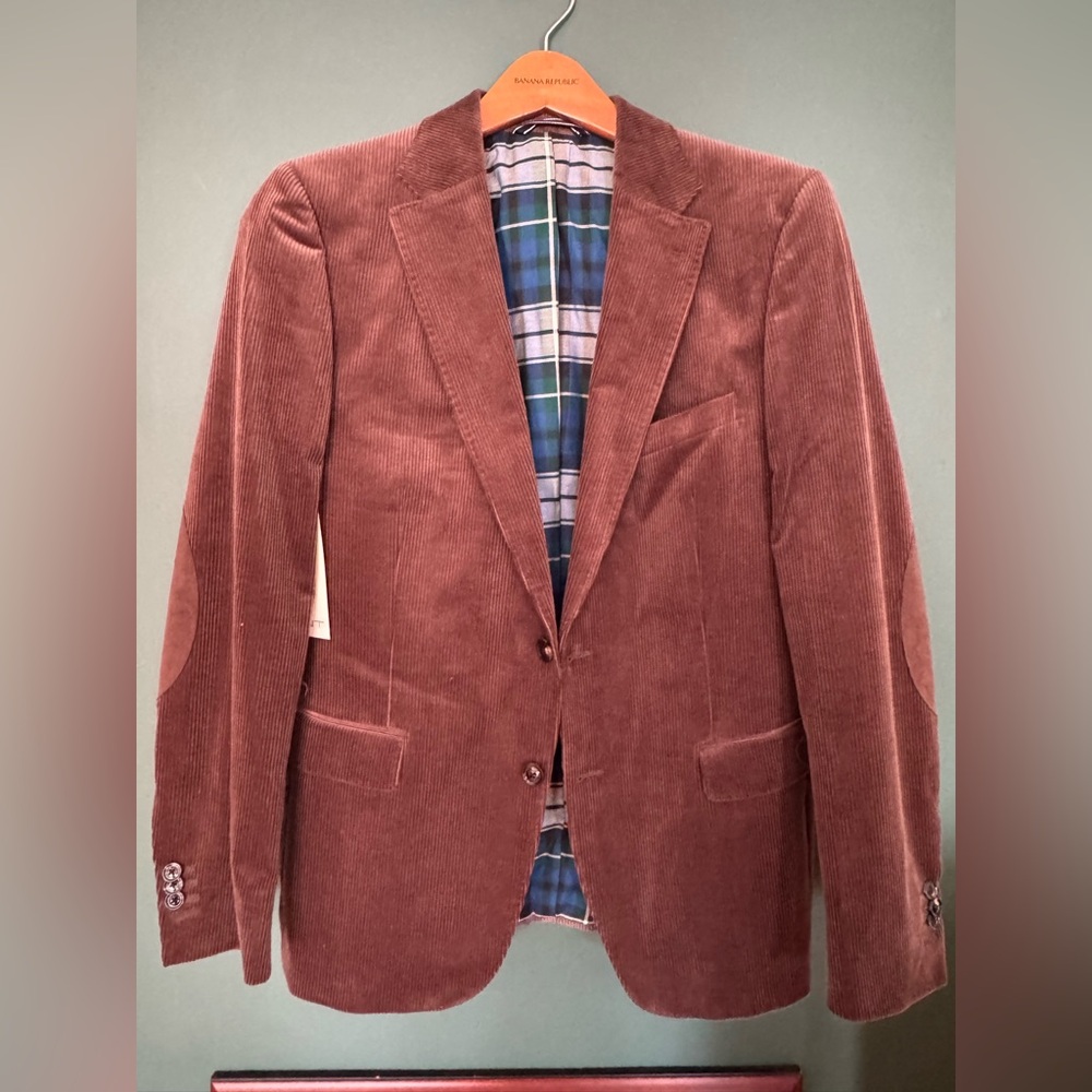 Gant Brown Sport Coat Corduroy Blazer 38 NWT